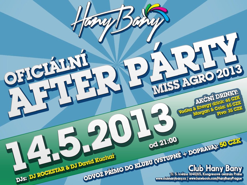 Afterparty - klub Hany Bany