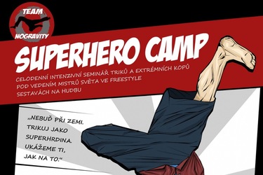 Superhero kemp. Objevte v sobě hrdinu!