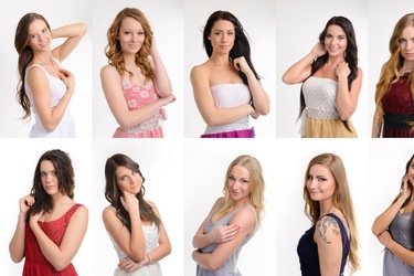 Představujeme oficiální fotky finalistek Miss Agro 2014